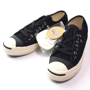 未使用 CONVERSE for BIOTOP JACK PURCELL RET SUEDE RALLY / BT 26.5cm ブラック コンバース ジャックパーセル スニーカー 1SD240