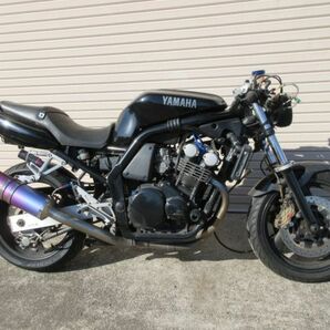 【C1267】ヤマハ.FZ400社外アルミサイドカバー左.美品【茨城発】4YR-010/検索xjr400r.レプリカスポーツYAMAHAの画像10