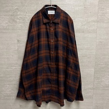 MARKAWARE マーカウェア A21C-02SH12C TENT SHIRT SOKTAS CHECK チェックシャツ 3 【中目黒b3】_画像1