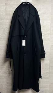 stein シュタイン　ST273 21AW LAY CHESTER COAT レイチェスターコート　sizeM ブラック　【中目黒B3】