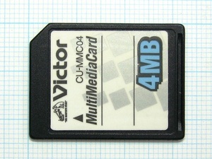 *Victor MMC multimedia card 4MB used * postage 63 jpy ~