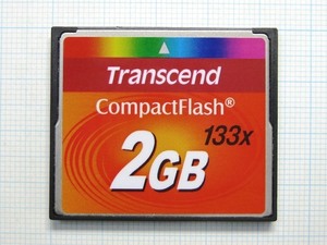 *Transcend CompactFlash 2GB used * postage 63 jpy ~