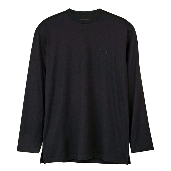 送料無料 1 Y-3 ワイスリー LONG SLEEVE TEE IV8232 ブラック Tシャツ カットソー 長袖 男女兼用 size S