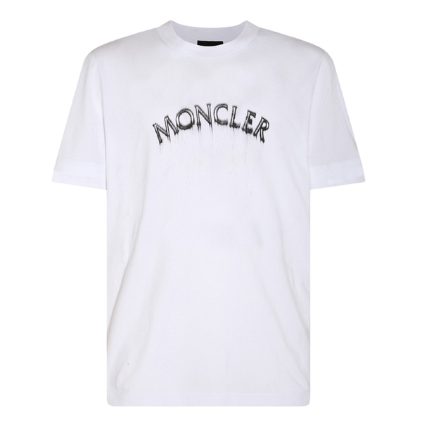 送料無料 198 MONCLER モンクレール 8C00002 89A17 ホワイト Tシャツ カットソー 半袖 size L