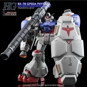 HG 1/144 RX-78 GP02A ガンダム試作2号機 （サイサリス）用水転写式デカール