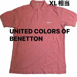 UNITED COLORS OF BENETTON メンズ半袖 ポロシャツサイズL（日本サイズXL相当） 