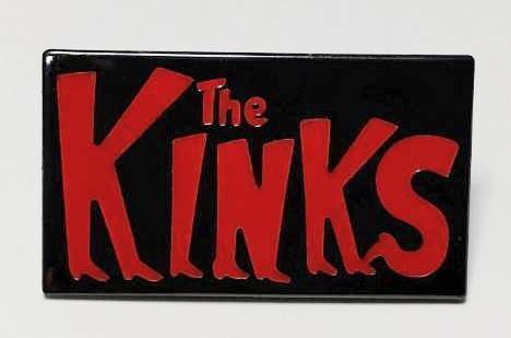 送料無料　ザ・キンクス　THE KINKS　ロックバンド　ピンブローチ　ピンズ　PINS　バッジ　バッヂ　アメリカン雑貨　スマアク