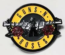 送料無料　ガンズ＆ローゼス　Guns N' Roses　ロックバンド　ピンブローチ　ピンズ　PINS　バッジ　バッヂ　アメリカン雑貨　スマアク_画像1