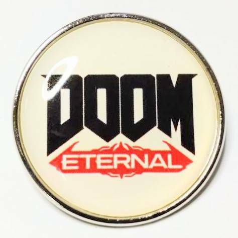 送料無料　DOOM　何かしら　ピンブローチ　ピンズ　バッジ　バッヂ　アメリカン雑貨　スマアク