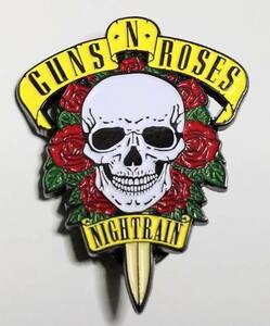 送料無料　ガンズ＆ローゼス　Guns N' Roses　スカル　ロックバンド　ピンブローチ　ピンズ　PINS　バッジ　アメリカン雑貨　スマアク