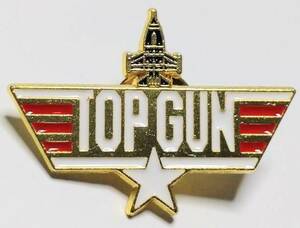 送料無料　トップガン　TOPGUN　レッド　ピンブローチ　ピンズ　PINS　バッジ　バッヂ　アメリカン雑貨　スマアク