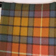THE SCOTCH HOUSE スコッチハウス カシミヤ 100% マフラー スコットランド製 タータン チェック 防寒 メンズ レディース ファッション 中古_画像2