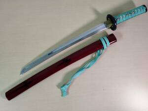 模造刀 脇差 水色 全長約60㎝ 納刀時65㎝ 日本刀 KATANA Sword 剣 NINJA SAMURAI 歴史 時代劇 舞台