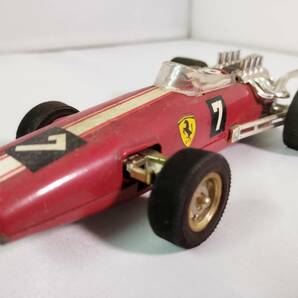 レトロ ドイツ製 フェラーリ F1カー 模型 1/28 おもちゃ レース フォーミュラー１ 車 FERRARI 昭和レトロ 当時物 年代物 ヴィンテージの画像1