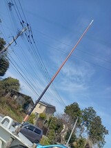 ７Mhz　８分の５λ　８０ｃｍ　超極細　超軽量　ヘリカル　ワンオフ　ＳＷＲ　動作確認済_画像1