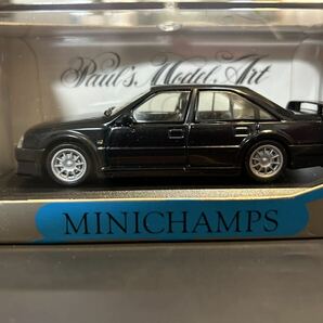 1/43 MINICHAMPS オペル オメガ エボリューション OPEL OMEGA Evolution 500 Black met. Best.-Nr.4001 ミニチャンプス 銀箱の画像1