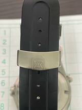 良品　エドックス　EDOX　GMT　クラスワン自動巻き　デイト　腕時計　チタン　稼働_画像6