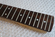 日本製 リプレイスメント ストラト ネック Fenderヘッド メイプル ローズウッド指板 22フレット _画像8