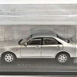 新品 未開封 日産 グロリア 2001年 アシェット 国産名車コレクション 1/43 ノレブ/イクソ 旧車 ミニカー C4の画像1