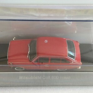 新品 未開封 三菱 コルト 800 1965年 アシェット 国産名車コレクション 1/43 ノレブ/イクソ 旧車 ミニカー C4の画像4