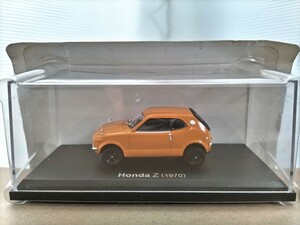 新品 未開封 ホンダ Z 1970年 アシェット 国産名車コレクション 1/43 ノレブ/イクソ 旧車 ミニカー B3