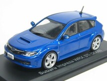 新品 未開封 インプレッサ WRX STI 2009年 ハッチバック アシェット 国産名車コレクション 1/43 ノレブ/イクソ 旧車 ミニカー G4_画像1