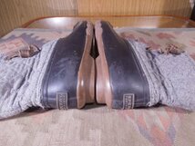 ★●SPERRY●トップサイダー●サイドジップMIDデッキシューズUSW7●24cmガムシューWATERPROOF_画像9