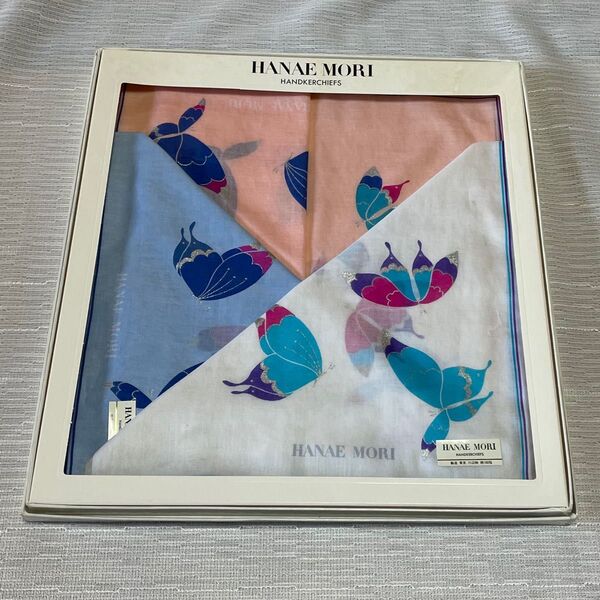 HANAE MORI ハンカチーフ3点セット