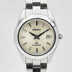 美品 稼働品 Grand Seiko グランドセイコー STGF265 4J52-0AB0 26mm シャンパンゴールド シルバー デイト 日付カレンダー 正規品 本物