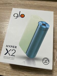 新品　 glo　hyper X2 グローハイパーエックスツー　ミントブルー　デバイス　本体