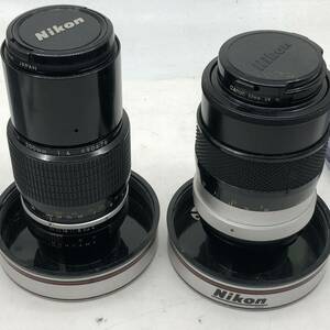Nikon ニコン NIKKOR-Q Auto 1:3.5 135mm MF　＋　NIKKOR 200mm　1：4　 レンズ カメラレンズ 現状品　２本まとめ