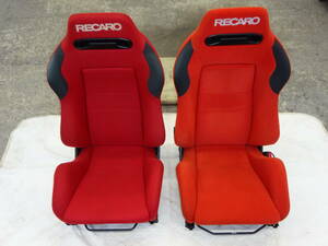 レカロ RECARO SR3 SR-3 エスアールスリー レッド 赤 セミバケットシート 破れなし 美品 シートレール・ベルトキャッチは付属しません