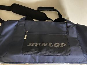 新品未使用　DUNLOP ラケットバック ネイビー　ダンロップ　旅行かばん　ボストンバック　ラケットケース