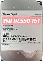 大容量HDD WD 16TB HC550 3.5インチ 7200rpm 6Gb/s SATA3 NAS_画像1
