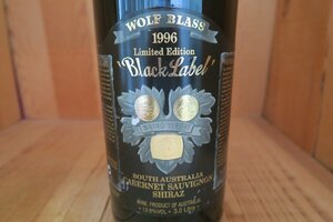 wineluvs/1996年ウルフ・ブラス・ブラック・ラベル・リミテッド・エディション【3000ml・ダブルマグナム】※同梱不可!!J0307-1