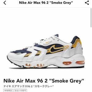 NIKE AIR MAX 96 2 smoke gray 28cm スニーカー メンズ