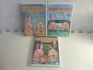 レ　DVD３本セット☆ウサビッチ　SEASON 1・２・３☆中古