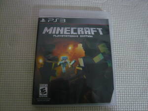 PS3ソフト[MINECRAFT PLAYSTATION 3 EDITION]中古