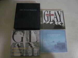 レ　７CD+DVD[GLAY:灰とダイヤモンド/WHITE ROAD/MUSIC LIFE/The Great Vacation Vol.1　まとめ売り]中古