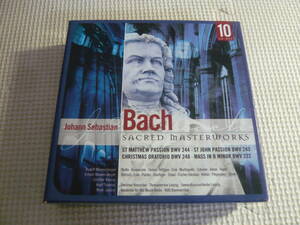 レ　ＣＤ10枚組☆Johann Sebastian Bach　SACRED MASTERWORKS☆中古