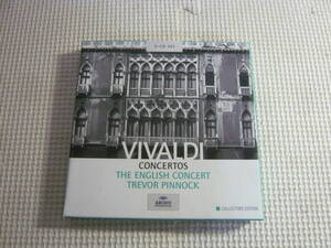 CD５枚組《ヴィヴァルディ: 協奏曲集 トレヴァー・ピノック 、 イングリッシュ・コンサート》中古