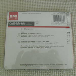 CD2枚セット[Saint-Saens:Les 5 Symphonies Jean Martinon]中古の画像4