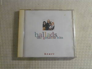 CD■ハート　HEART　ballads the greatest hits　中古