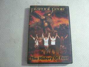 海外版DVD+CD《Primal Fear/The History Of Fear》中古