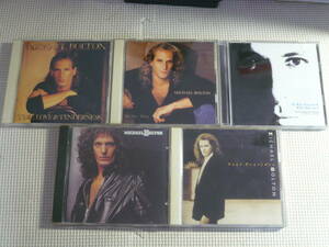 レ　CD５枚セット■マイケル・ボルトン　MICHAEL BOLTON　TIME, LOVE＆TENDERNESS/THE ONE THING/GREATEST HITS 1985-1995/他　中古