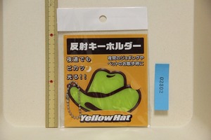 Yellow Hat イエローハット 反射 キーホルダー 検索 ロゴ マーク ボールチェーン グッズ 企業物