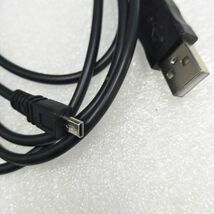 OLYMPUS オリンパス CB-USB7 互換 USBケーブル ミニ8ピン 平型 接続ケーブル デジカメ デジタルカメラ_画像2