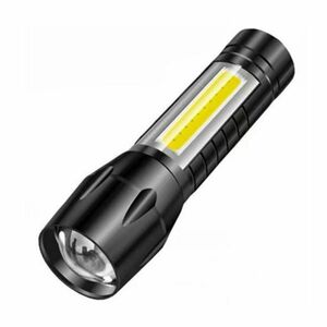 懐中電灯 LEDライト 強力 高輝度 充電式 小型 最強 ルーメン 防災用 電池なし ハンディライト 地震 USB ミニ 大容量 COB コンパクト