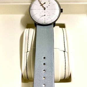 【美品 正規品】ユンハンス Junghans マックス・ビル 60周年記念限定品 レギュレーターモデル オートマティック 027/3190.02の画像5