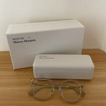 【未使用】MYKITA + Maison Margiela マイキータ メゾンマルジェラ コラボ　メガネ クリア ゴールド 定価6万_画像1